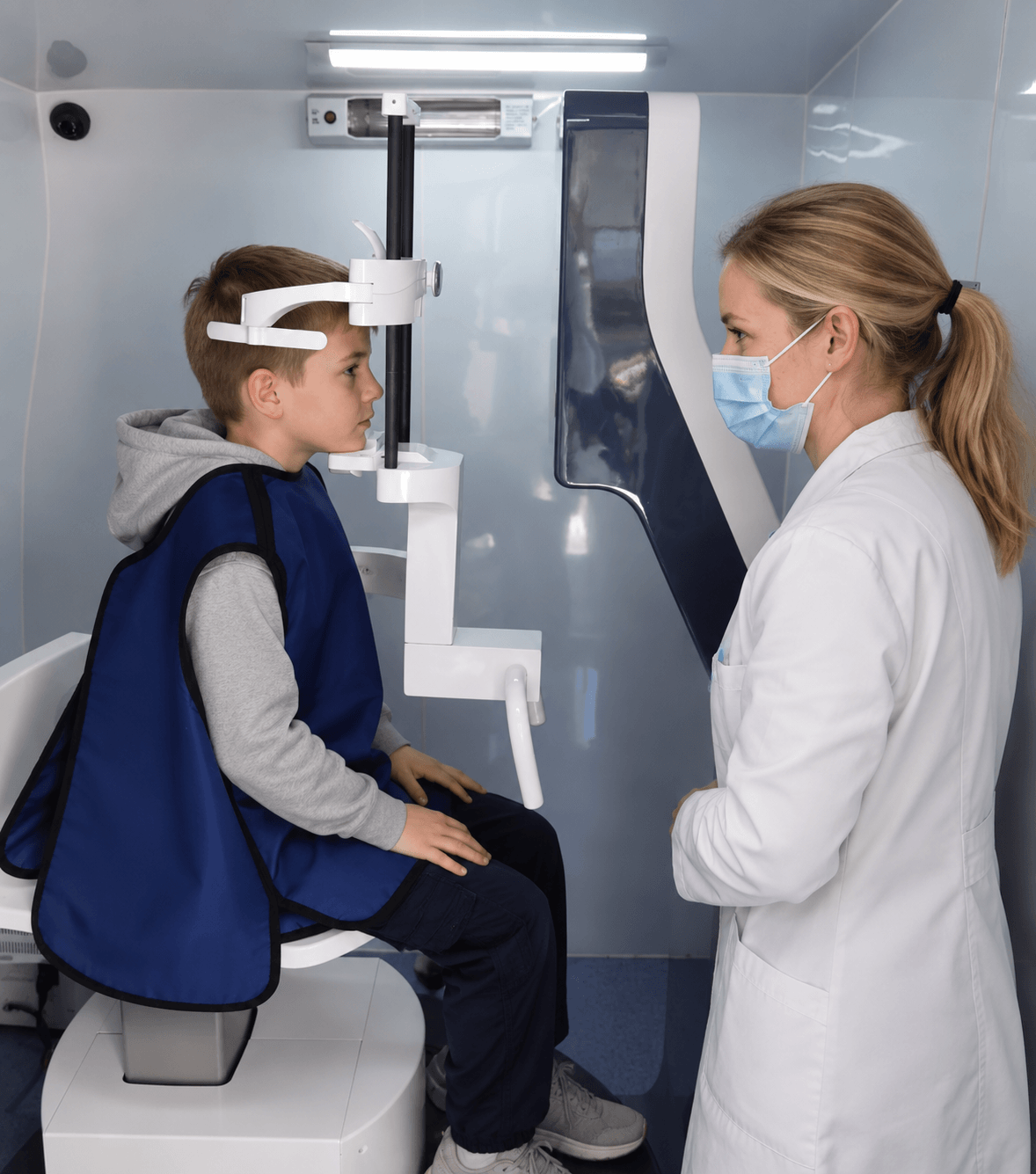Pirox installed in a mobile clinic